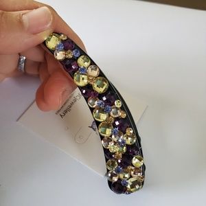 Handmade Medium Acrylic Banana Hair Clip